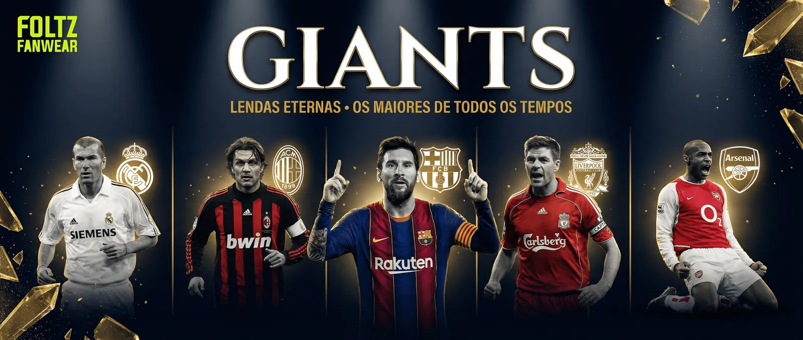 GIANTS - Lendas Eternas - Os Maiores de Todos os Tempos